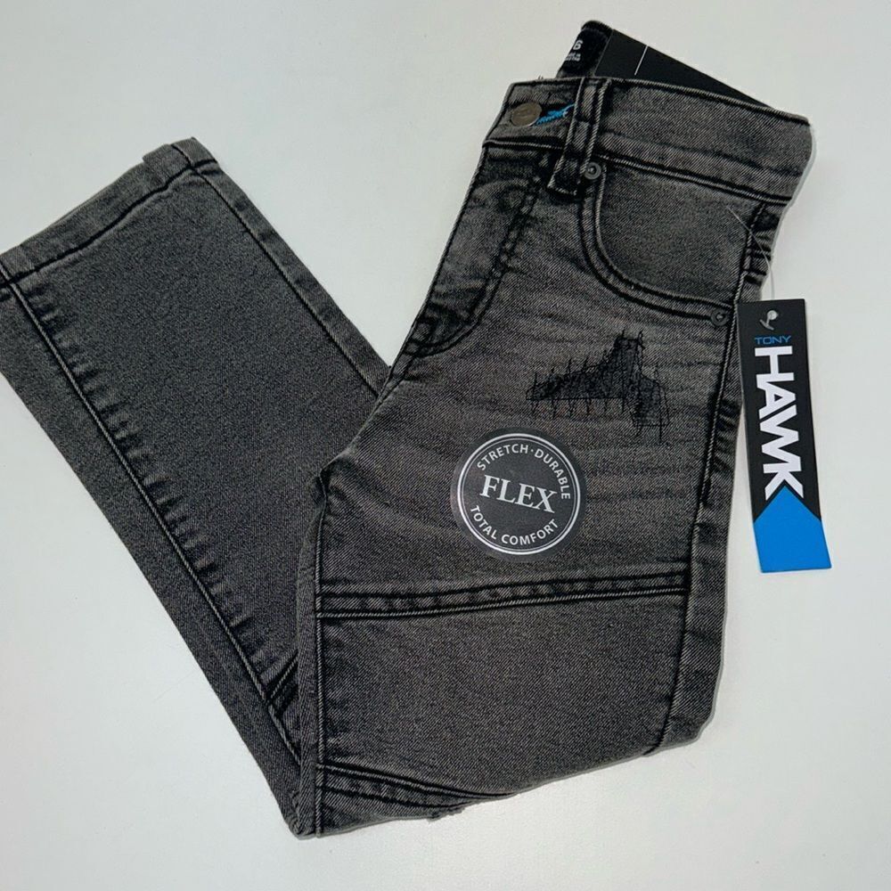 🔥 Tony hawk boys jeans Sz 6 New